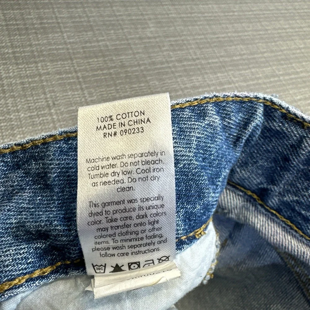 PacSun Y2K Baggy Wide Leg Jeans‎ size 28 Low Rise Skater Indie Distressed